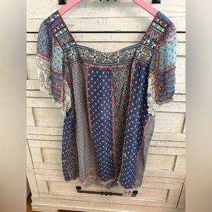 NWT Johnny Was blouse 1X